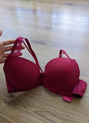 Лифсик бюстгалтер 75с 🍒 бордовый