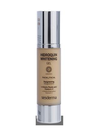 Освітлювальний гель sesderma hidroquin whitening gel 50 мл