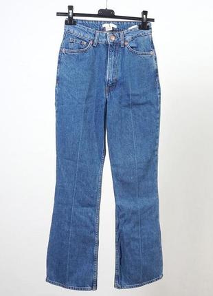 Джинси - kickflare high ankle jeans h&m2 фото