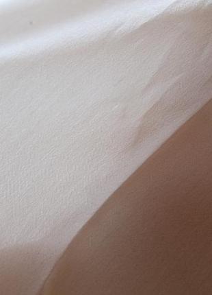 Изящный небольшой шелковый платок в минималистическом стиле4 фото