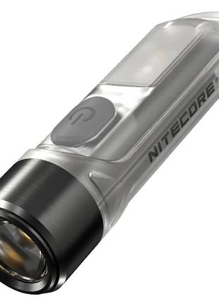 Ліхтар наключний ультрафіолетовий nitecore tiki uv (uv 1 вт, 365 нм, cri 70 lm, 5 режимів, usb)