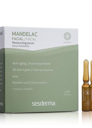 Сироватка з мигдалевою кислотою sesderma mandelac serum 5*2 мл