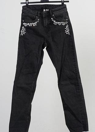 Джинсы со стразами h&m 2