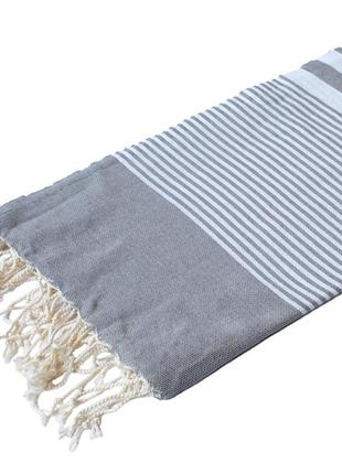 Пештемаль turkish towel сіра