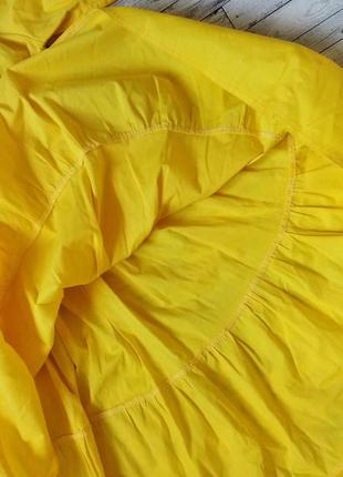 Летнее женское платье first woman желтое6 фото