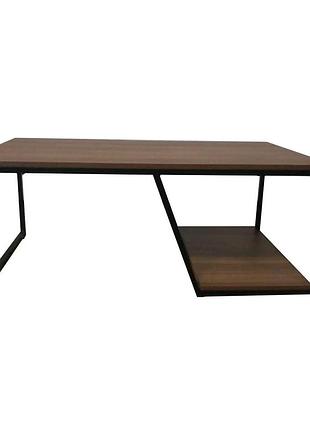 Журнальный, кофейный столик loft classic в стиле лофт 1200х700х450 жс108