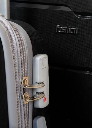 Комплект валіз 3 шт abs-пластик fashion 810 black4 фото