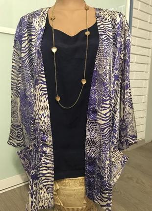 Святковий яскравий кардиган  кофта 18р. - 16р. великий розмір