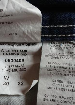 Брендовые фирменные джинсы Tommy hilfiger denim,оригинал, размер 30/32.10 фото