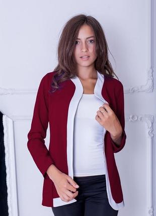 Жіночий піджак-кардиган cowl