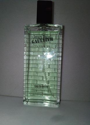 Jean paul gaultier monsieur eau du matin 100 мл.