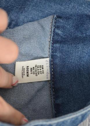 4 - 5 лет 110 см h&amp;m фирменная легкая джинсовка джинсовый пиджак джинсовая куртка девочке8 фото