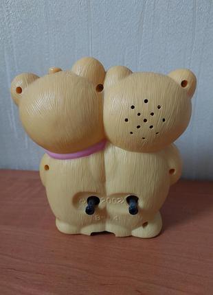 Дитячий годинник ведмедики з будильником