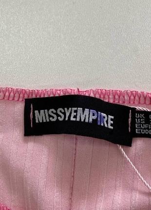 Розовое мини платье пэчворк 7