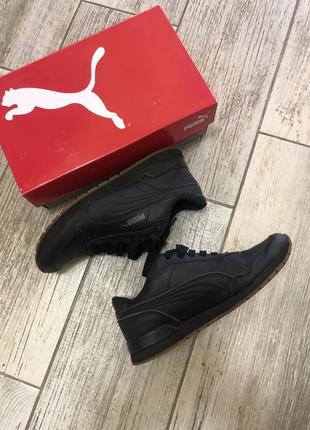 Puma black castlerok кроссовки