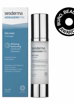 Крем-гель отбеливающий для лица sesderma hidraderm trx cream gel 50 мл