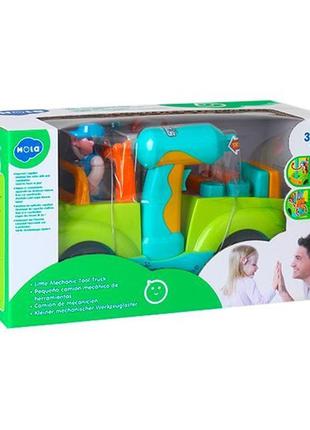 Музыкальная машинка hola toys грузовик с инструментами (6109)