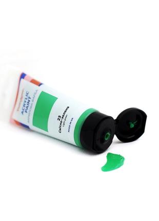 Акрилова фарба глянцева світло-зелена tba60023