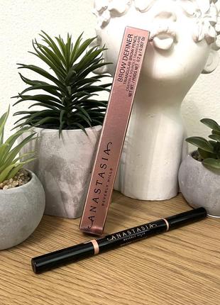 Оригінал anastasia beverly hills brow definer triangular brow pencil олівець для брів taupe оригинал карандаш для бровей