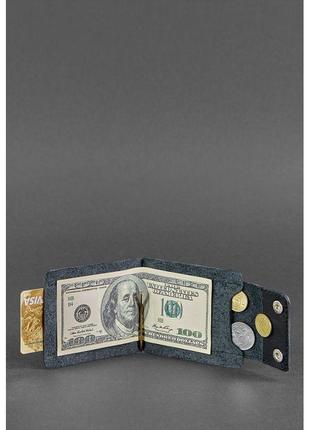 Мужские кошельки на кнопке из кожи ручной работы, фирменный кожаный портмоне...