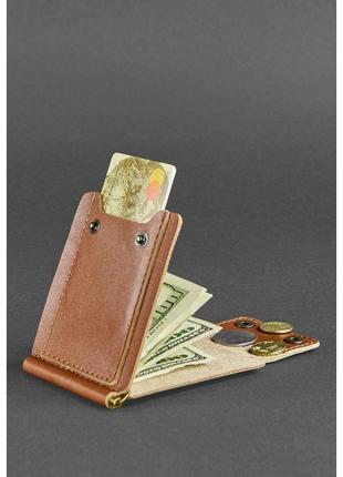 Мужские кошельки на кнопке из кожи ручной работы, фирменный кожаный портмоне...