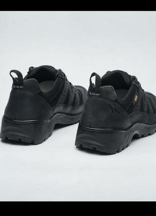 Чоловічі літні тактичні кросівки чорні розміри 40-477 фото