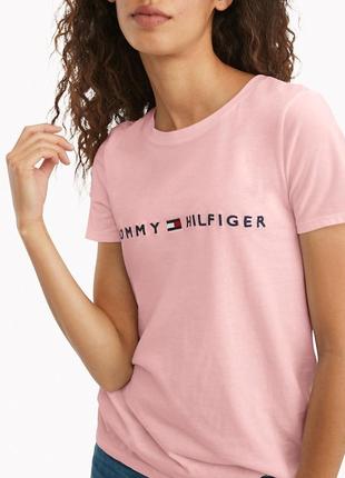 Женская футболка tommy hilfiger размер м оригинал хлопок4 фото