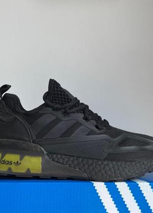 Чоловічі, текстильні кросівки adidas zx 2k boost black