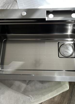 Кухонна раковина willda, кухонна мийка з нержавіючої сталі 3042 фото