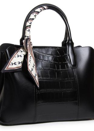 Podium сумка женская классическая кожа alex rai 46-9382 black распродажа