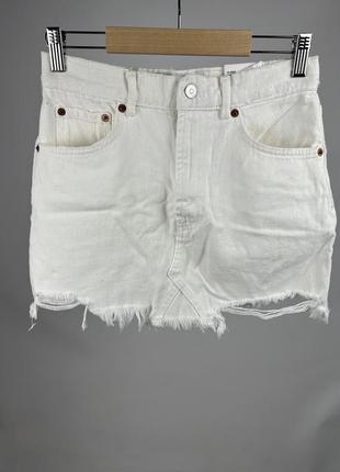 Джинсовая юбка zara