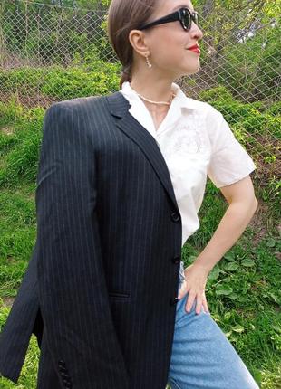 Пиджак мужской шерсть винтаж жакет aquascutum5 фото