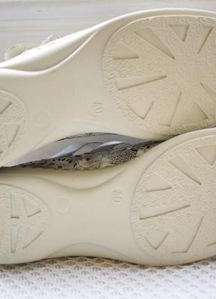 Кожаные туфли мокасины сандали босоножки лоферы rieker р. 40 25,8 см4 фото