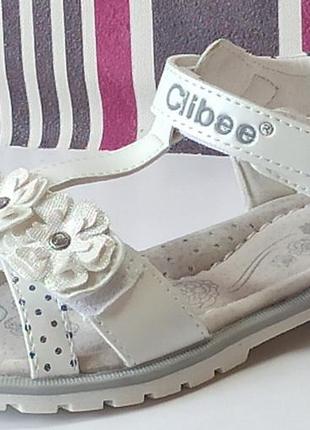 Открытые босоножки сандали 178 летняя обувь для девочки clibee клиби р.26,279 фото