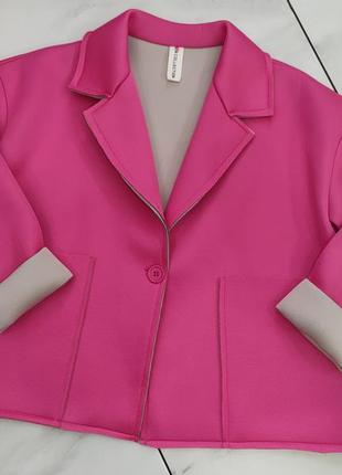 Женский стильный пиджак блейзер куртка бомбер new collection l (48-50)2 фото