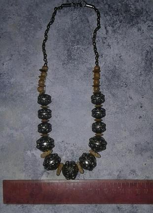 Бусы колье