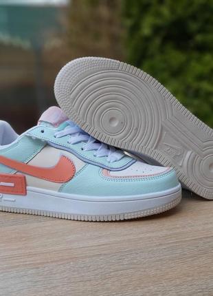 Женские кроссовки nike air force 1 shadow🔥3 фото