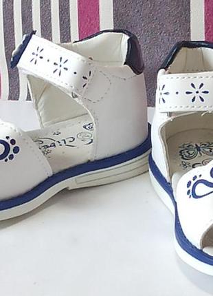 Ортопедические босоножки сандали летняя обувь для девочки 291 клиби clibee  р.209 фото