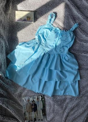 Shein казкова міні сукня сарафан плаття2 фото