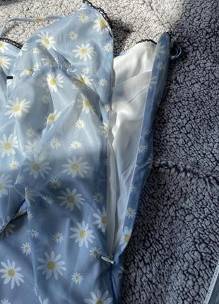 Shein мини платье сеточка в бельевом стиле платья сарафан7 фото