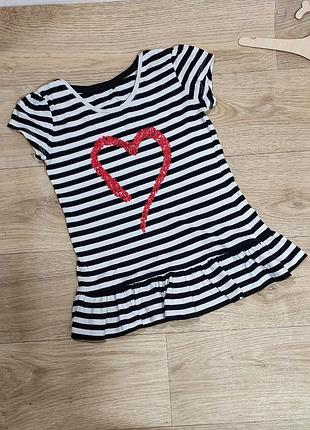 Детское трикотажное платье с пайетками m&s на 8-9 лет, идеальное состояние