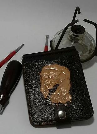 Гаманець затискач