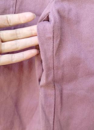 Красивые стильные  котоновые бриджи широкие шорты topshop 🌷2 фото