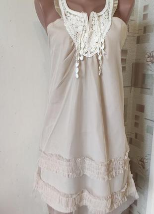 Стильное платье туника сарафан.3 фото