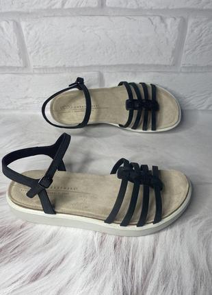 Жіночі, шкіряні босоніжки *ecco corksphere sandal* zw73401 фото