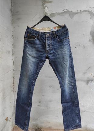 Чоловічі джинси next x harris tweed denim selvedge2 фото