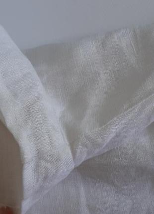 Льняная льняная блуза рубашка из льна 100% лен2 фото