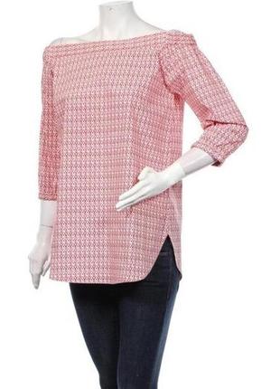 Блуза steffen schraut хлопок полиэстер с открытыми плечвми2 фото