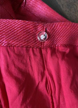 Яркая малиновая юбка miss blumarine 💕 6лет4 фото