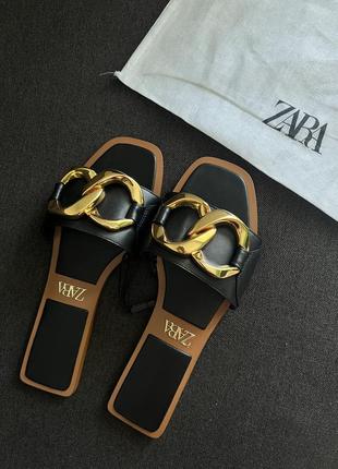 Тапочки сандалі тапки шльопанці zara зара